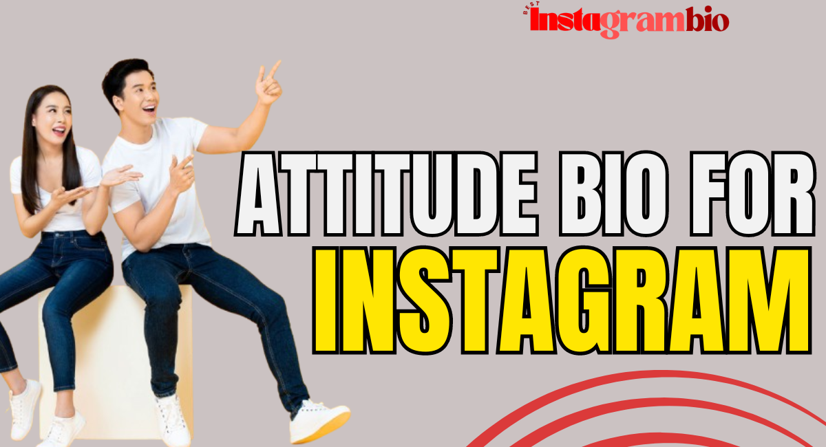 attitude bio for instagram