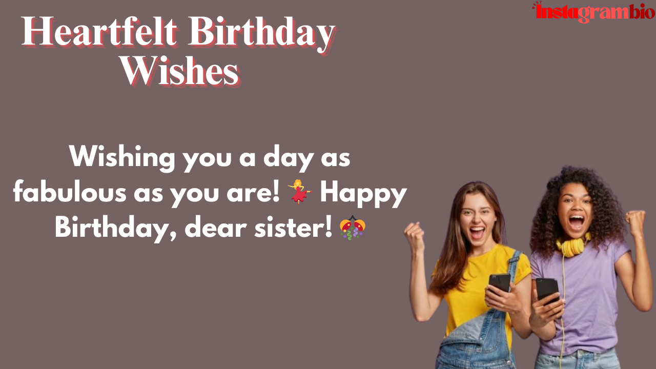 happy birthday wishes for sister