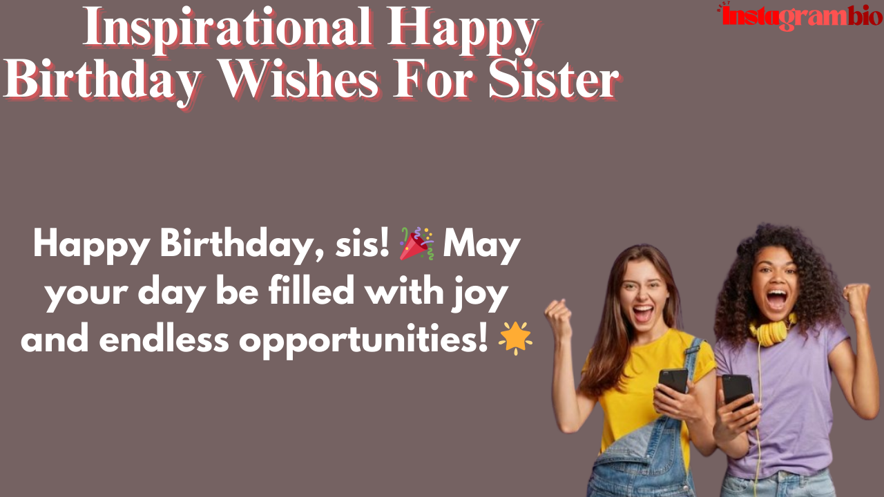 happy birthday wishes for sister